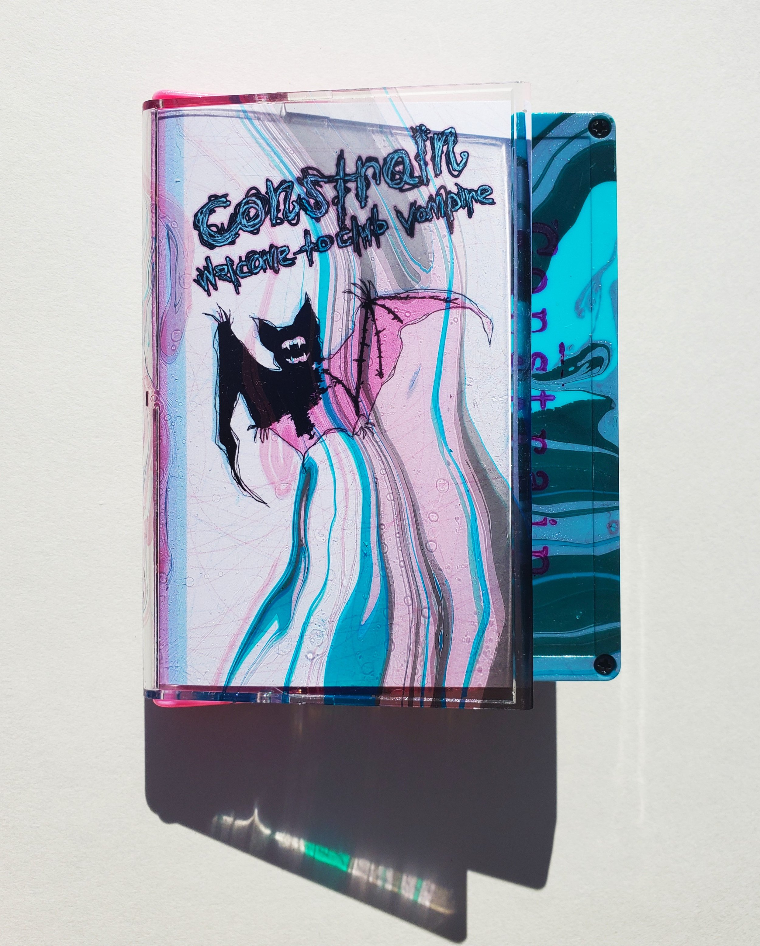 CONSTRAIN - Welcome To Club Vampire (cassette) — Zegema Beach Records